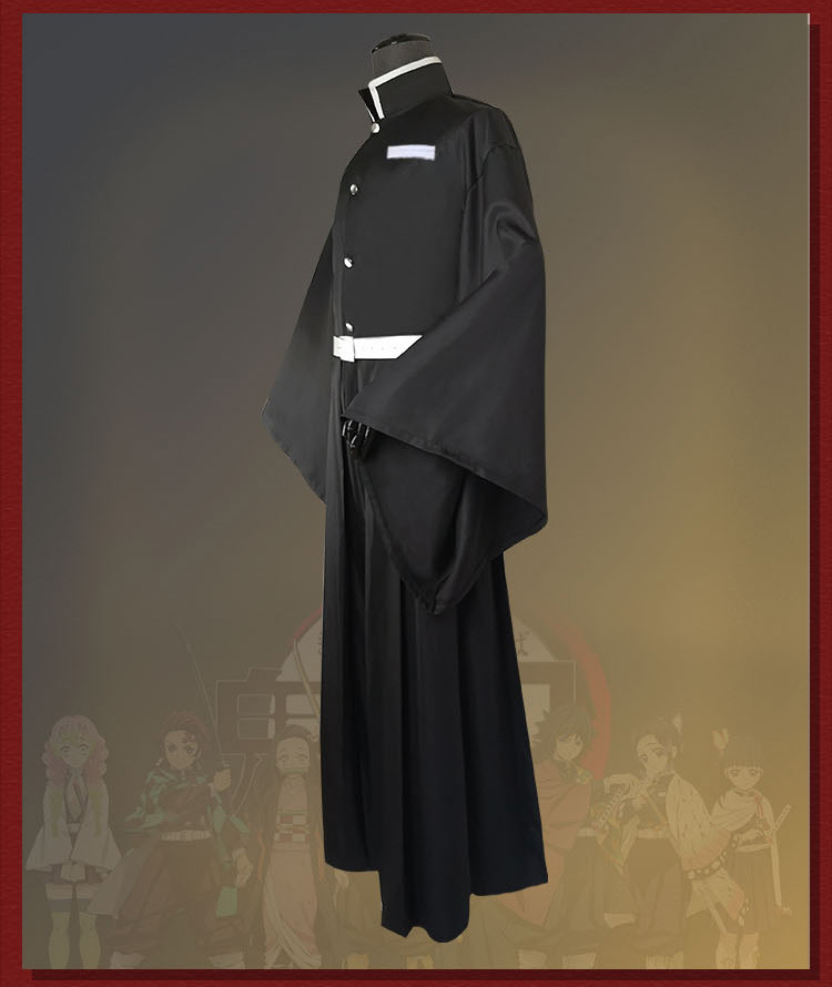 记忆动漫源头厂家现货鬼灭之刃霞柱时透无一郎cos服装鬼杀队队服
