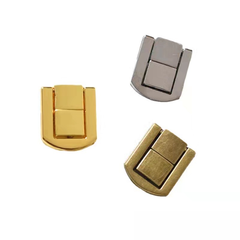 厂家直营锌合金日子锁高档礼盒锁扣酒盒锁扣木盒锁扣箱包塔扣