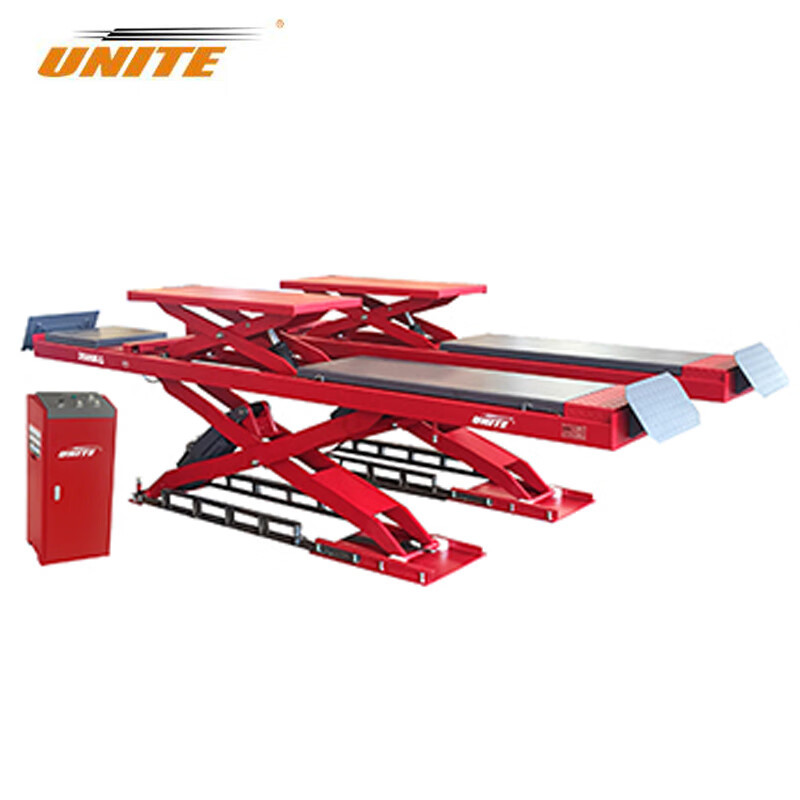 优耐特(unite)大剪系列 藏地子母四轮定位 大剪举升机 380v u-d4