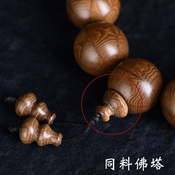 六道木手链108颗龙须藤降龙木玄同精品老料六条纹佛珠20手串文玩