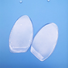 加宽加厚前掌垫PU硅胶透明防滑防磨脚半码垫高跟鞋宽松减震前半垫