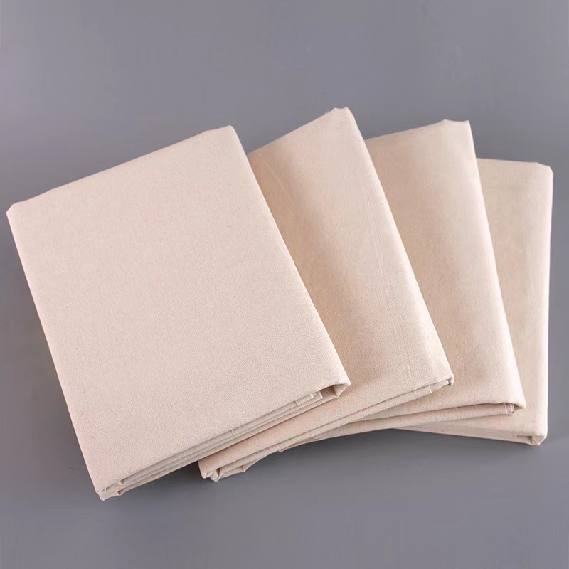 擦枪布厂家批发 全棉白坯布擦机布束口袋手袋药包口袋布面料