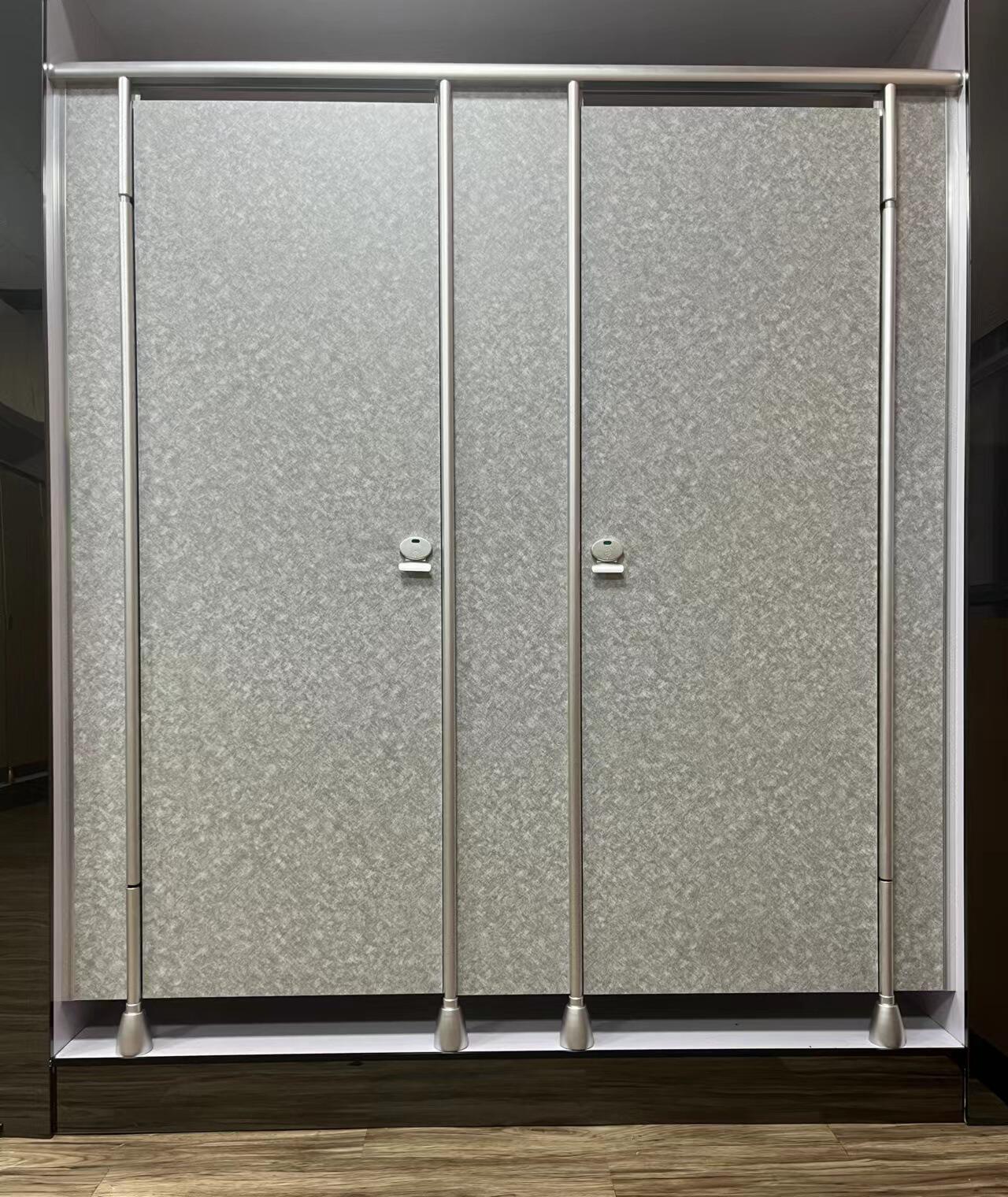 公共厕所隔断防水抗倍特板淋浴房简易自装经济实惠型卫生间隔墙门