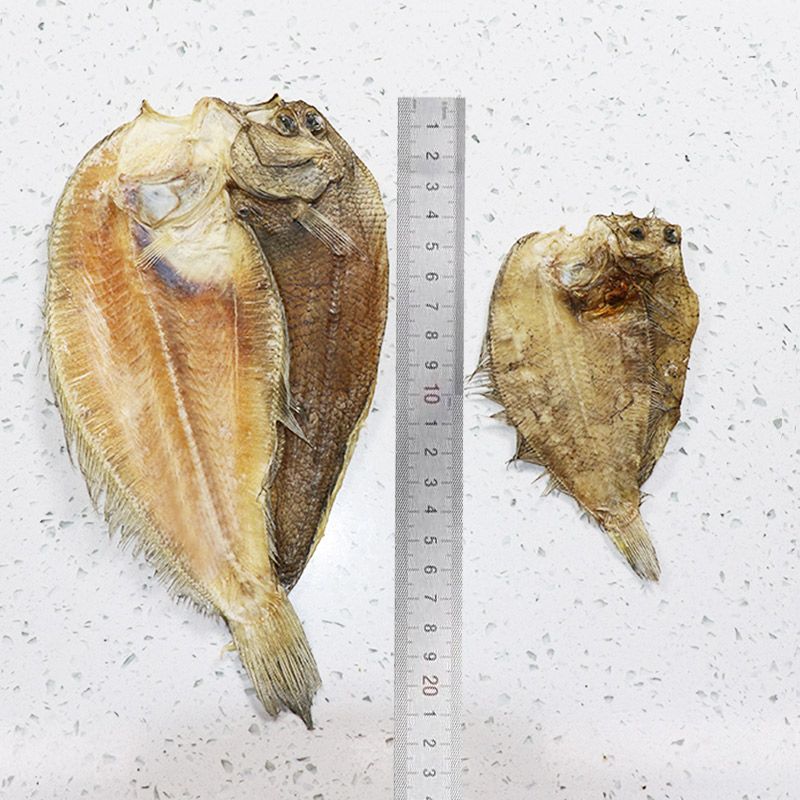 广东特产大地鱼干淡干左口鱼干比目鱼铁脯鱼干粉新鲜商用海鲜干货