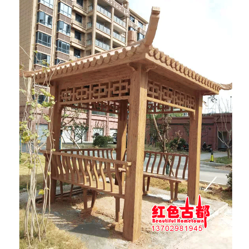 水泥六角亭,古,施工图(第8页)_大山谷图库