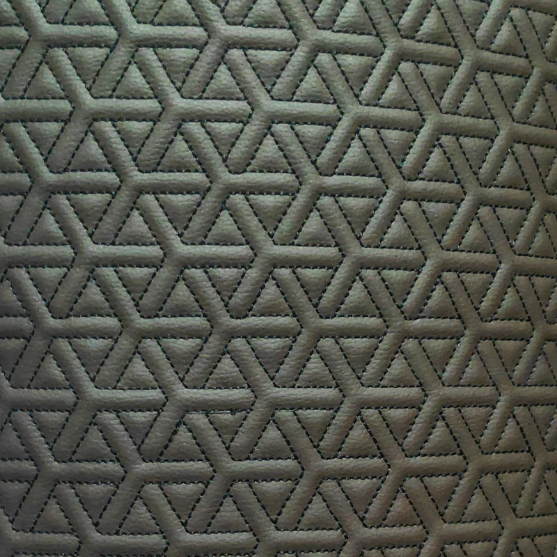 间棉加工东莞友强厂家直供墙布卷材批发皮革夹棉个性图案绗缝面料