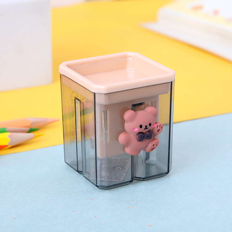 Pencil Sharpener Creative Cartoon Manual Pencil Shapper Pencil Sharpener Student Cute Portable Models Pencil Sharpener Penknife Wholesale