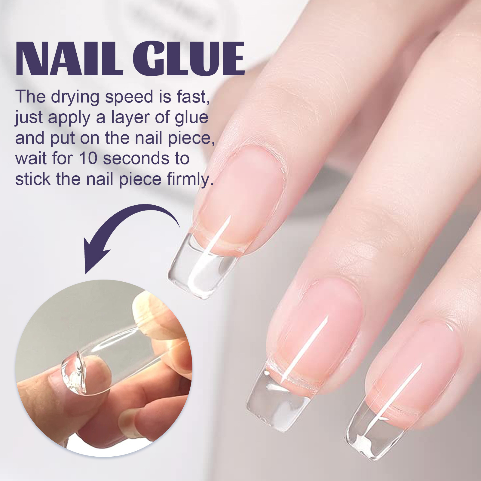 Eelhoe Nail Sticker Glue