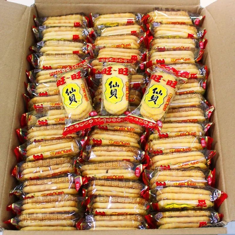 旺旺雪饼仙贝散装零食品饼干大包整箱网红小吃休闲大礼包雪米饼