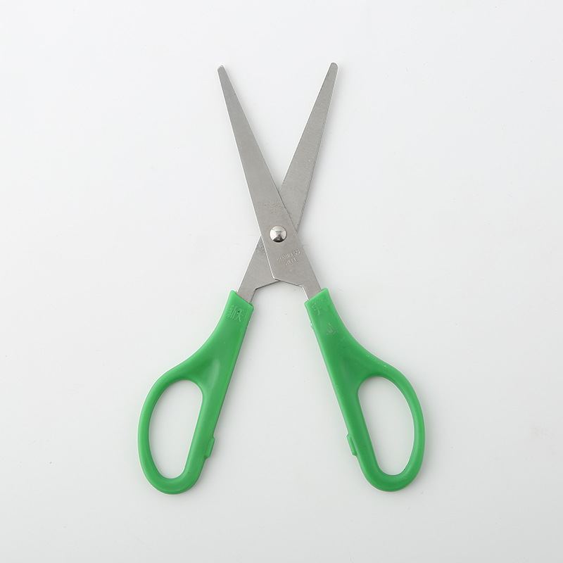 热销剪刀厂家7寸手工排剪现货不锈钢剪刀 ol新办公剪纸手工学生多