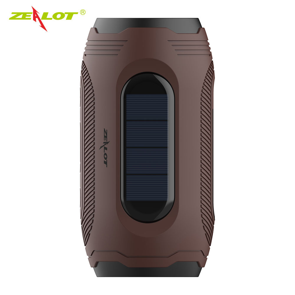 Fanatic A4 New Wireless Bluetooth Audio Portable Outdoor Solar Bicycle Riding Speaker Three-in-One