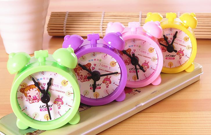 Youchi Cartoon Popular Fashion Creative Easy-to-Use Portable Alarm Clock Large Hole Double Hole Pencil Sharpener Pencil Shapper Pen Planer