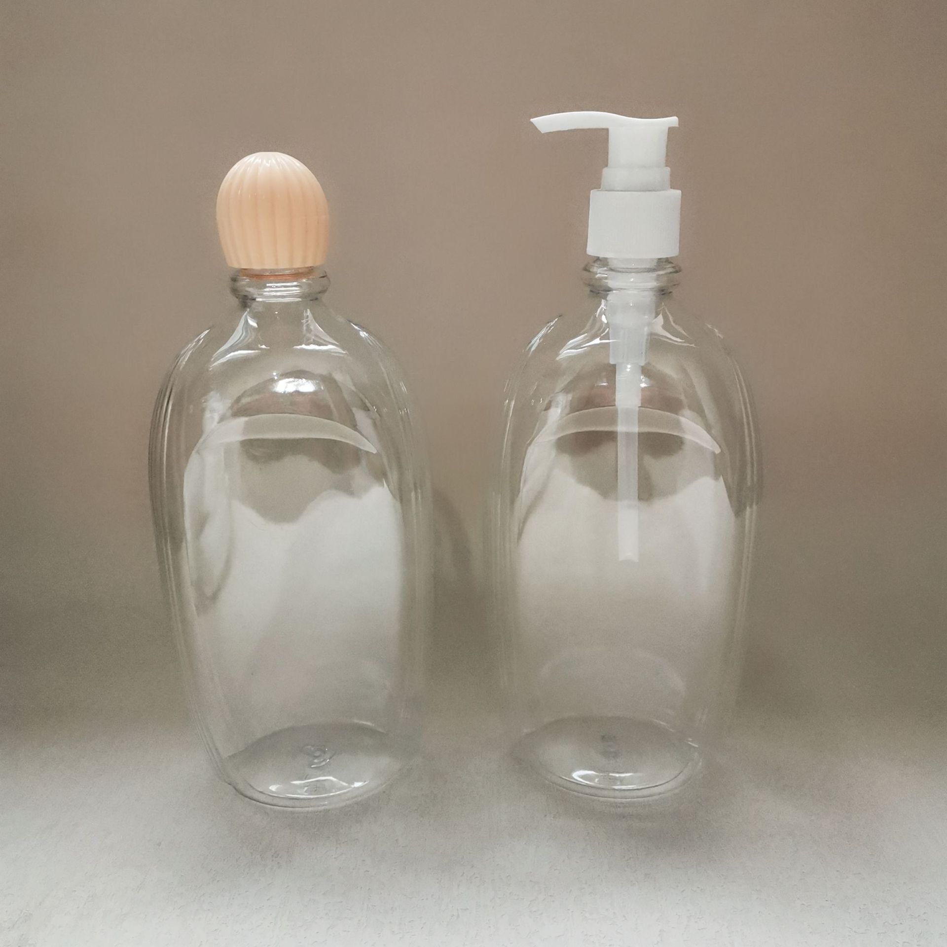 现货pet透明洗衣液瓶 沐浴露洗护包装 500ml透明塑料瓶 内衣净瓶