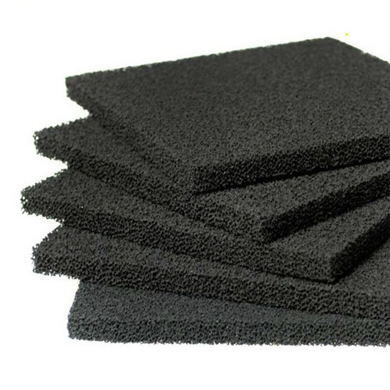 源头厂家 蜂窝活性炭海绵网污水过滤过滤棉水质净化过滤加碳滤网