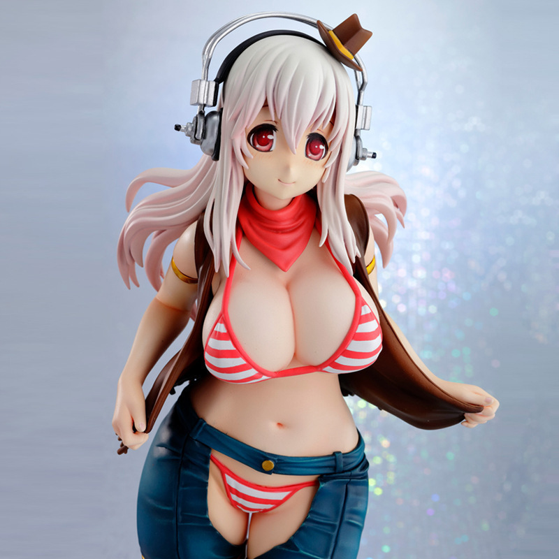 漫动坊动漫 sonicomi 索尼子 牛仔裤女孩 或者手办公仔模型