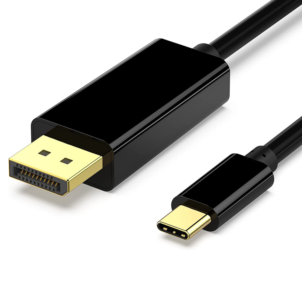 type-c转dp线4k高清笔记本电脑手机接显示器同屏转换器