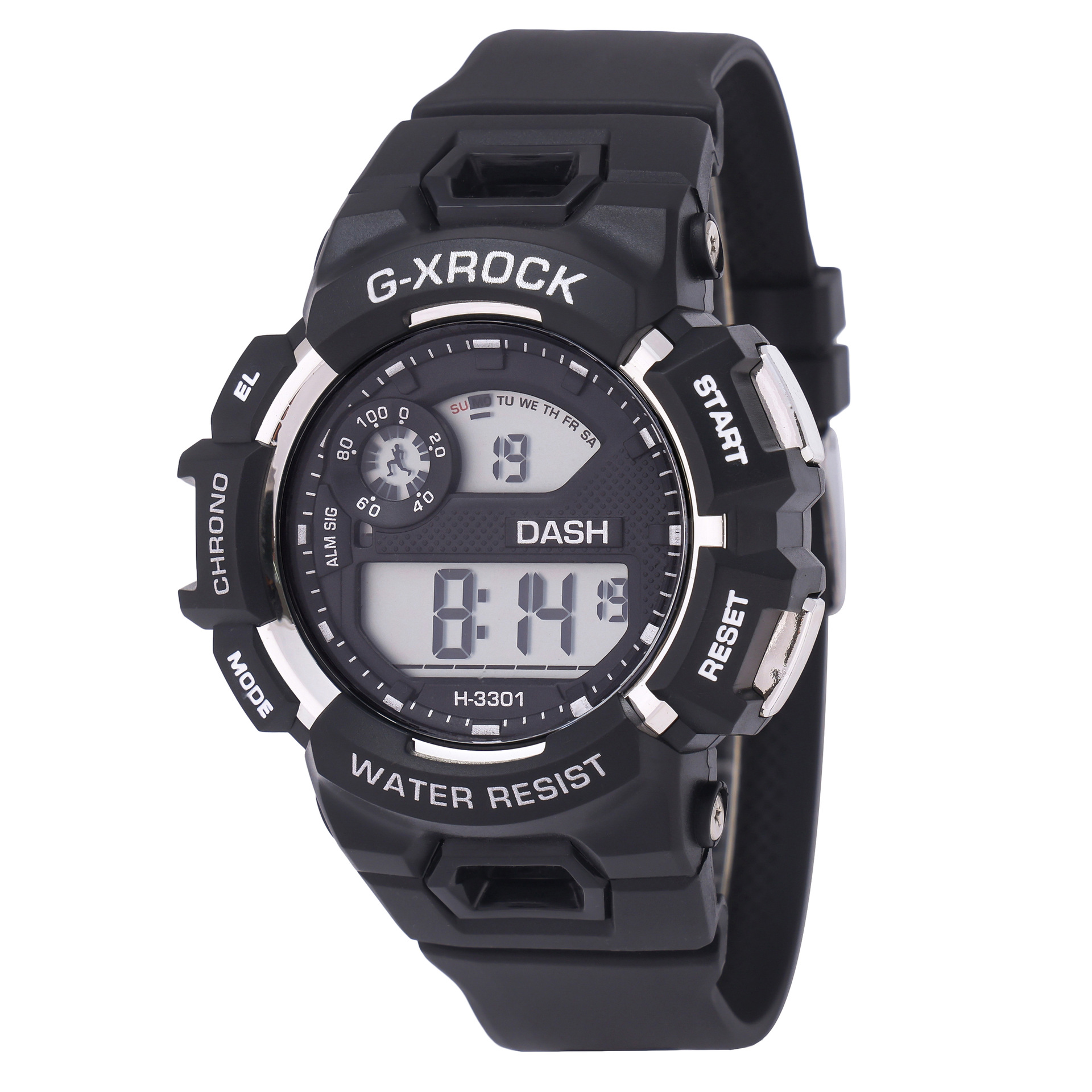 Dash 3301 Waterproof Boxed Electronic Watch Student Unicorn Trendy Sports Timing Watch Luminous Alarm