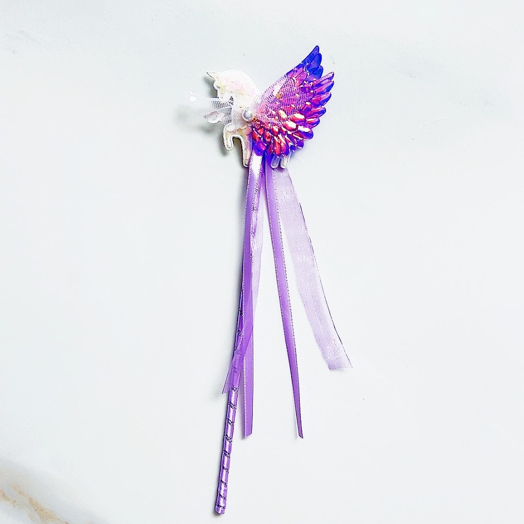 Children's Unicorn Butterfly Magic Wand Wings Princess Magic Wand Wholesale Factory Direct Sales