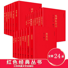 全24册 红色经典丛书 中小学生课外阅读书目 江苏凤凰文艺出版社