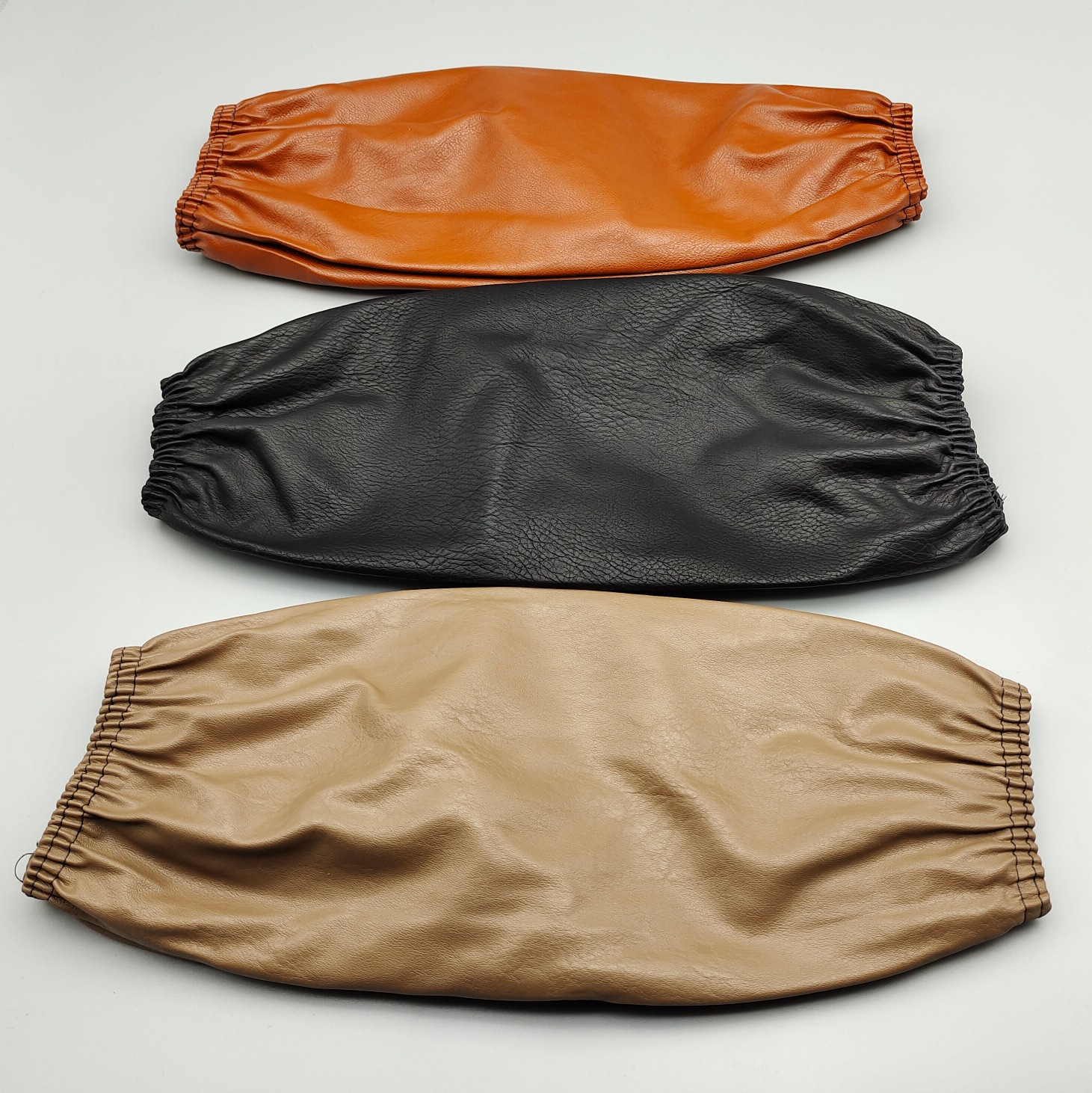 加大加厚防水皮袖套跑量款袖套防污套袖皮革套袖