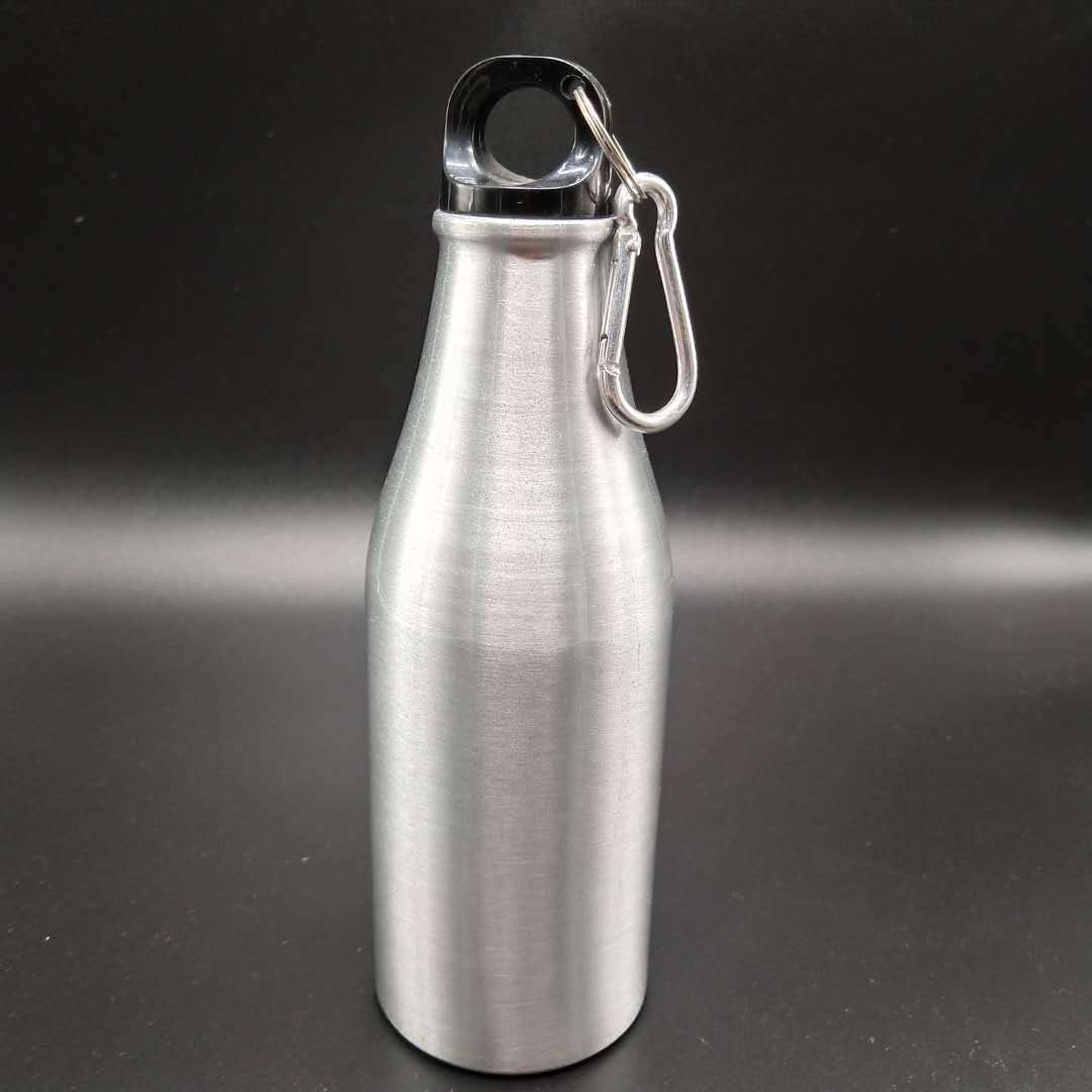 厂家铝制运动水壶凉水壶啤酒瓶可印logo欢迎询价