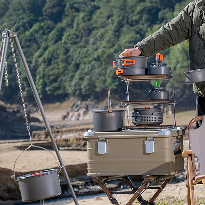 户外餐具户外锅