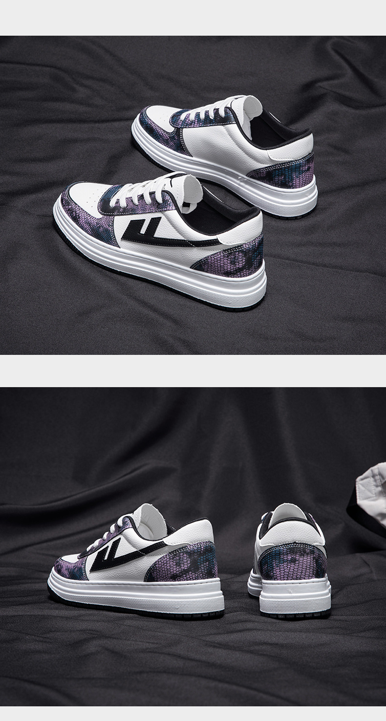 回力正品男鞋2021春季新款休闲小白鞋男花纹潮流时尚舒适板鞋单鞋