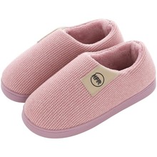 The elderly cotton slippers female with heel non-slip跨境专