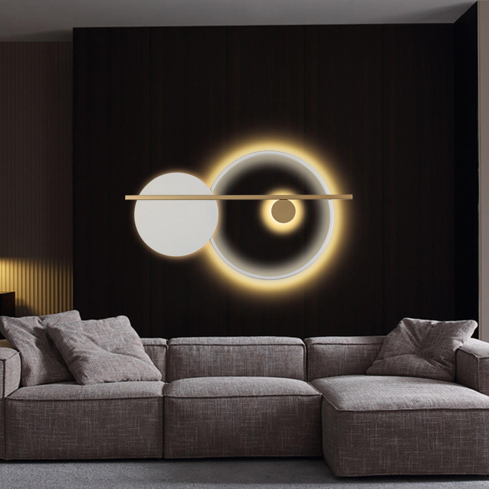 简约室内背光壁灯 现代客厅餐厅沙发卧室床头led氛围灯背景灯