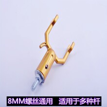 加长不锈钢取衣服勾伸缩起笼杆户外高空挑线杆挂笼杆勾车棚苫布杆