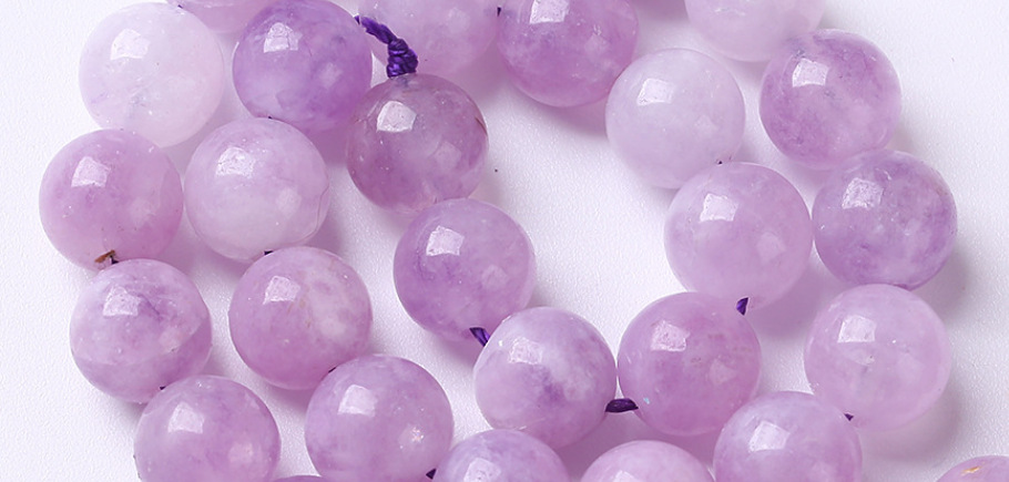 Lavender Amethyst Scattered Beads