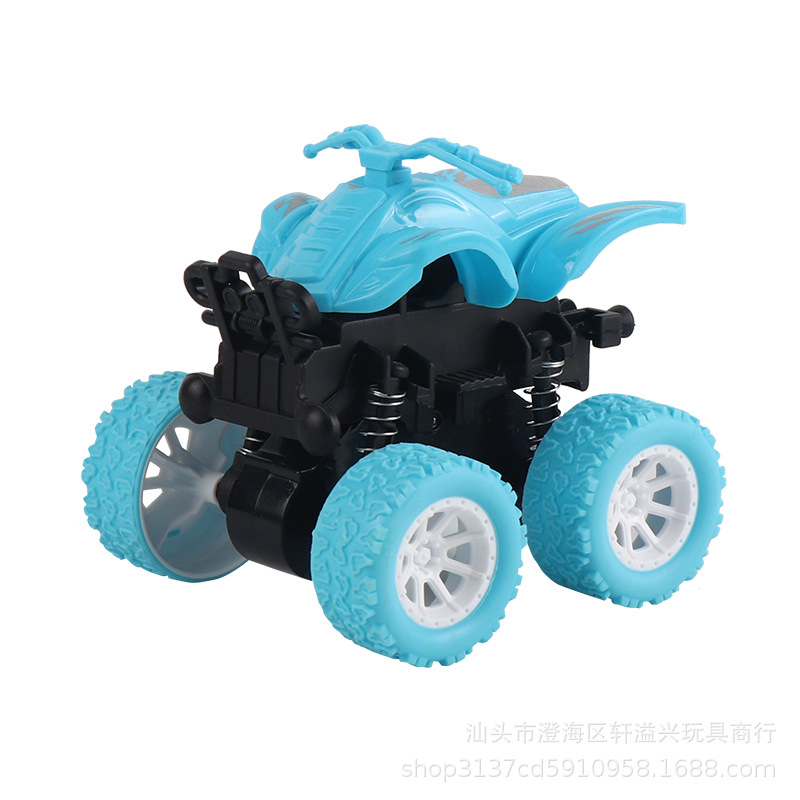 Children's Novelty Toys Inertia off-Road Stall Sand Motorcycle Four-Wheel Drive Stunt off-Road Vehicle Stall Power Control Toys Wholesale