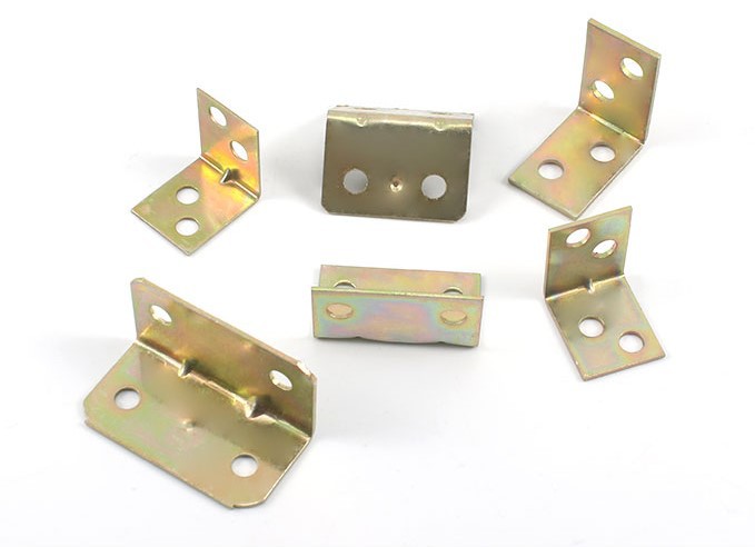 卡扣铁片门窗平面角码配件大号角铁直角三角固定链接件固定片