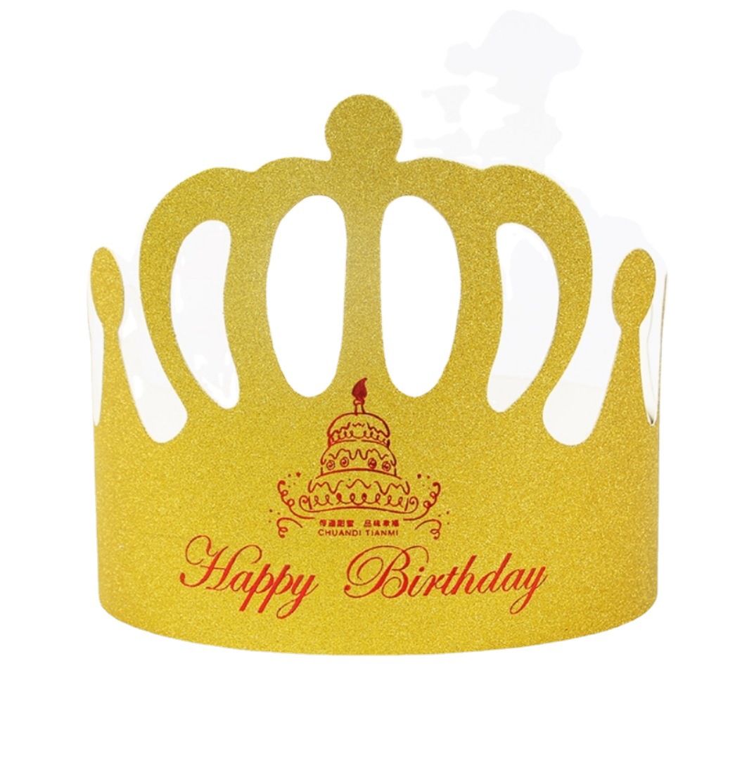 生日蛋糕帽子卡扣制作图片