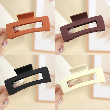 新款高级感气质韩式抓夹鲨鱼夹大号后脑勺发夹发量大夹子发卡女士