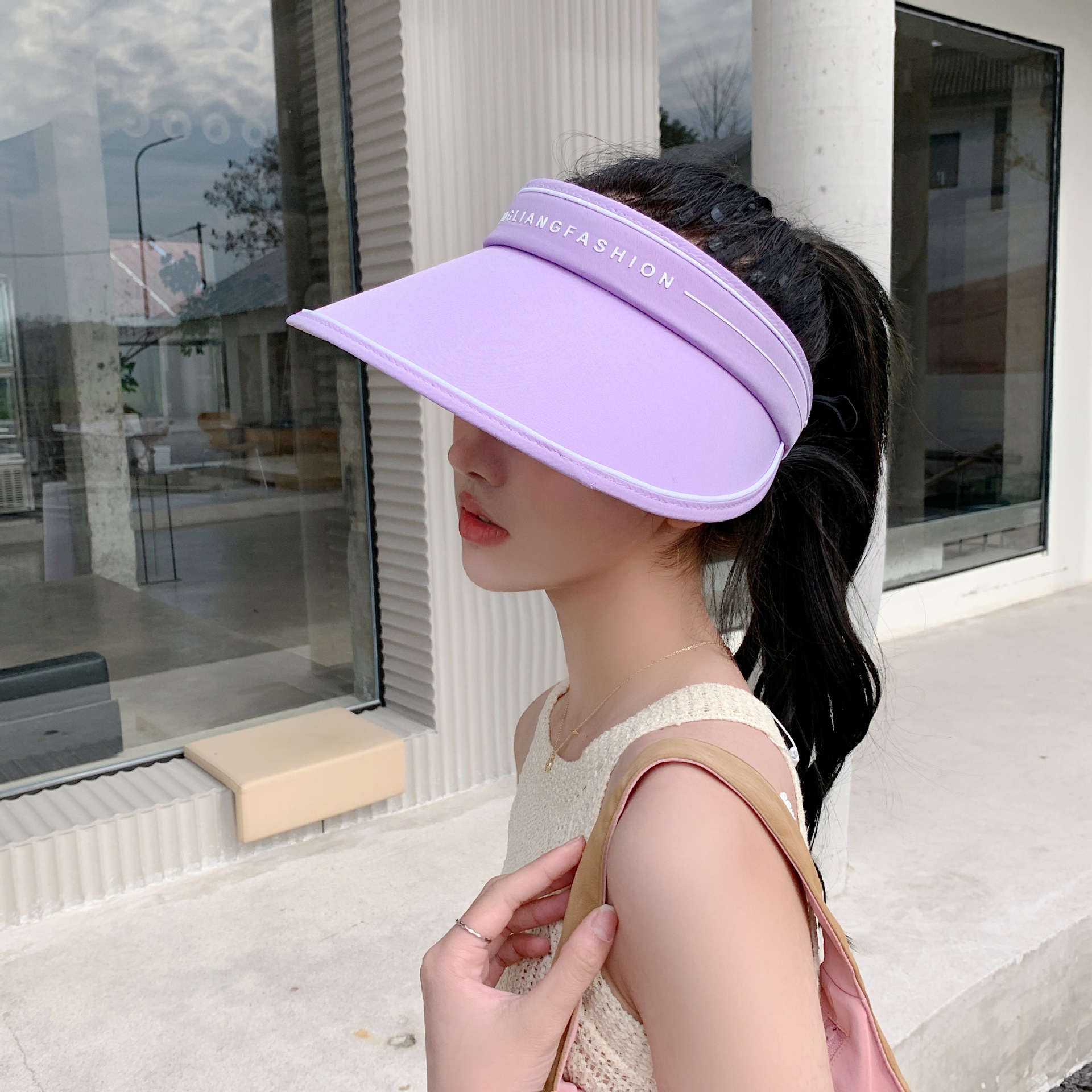 2023 Summer Sun Hat Women's Sun Hat Outdoor Spring and Summer Fisherman Hat Empty Top Uv Protection Sun Hat Wholesale