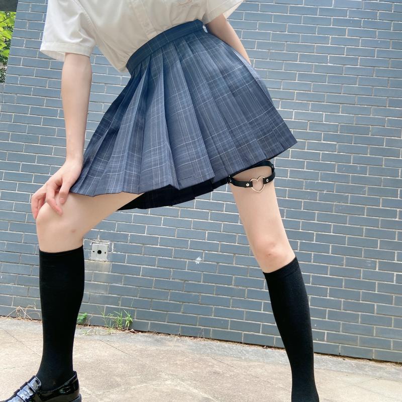 兔姬舍腿环jk饰品女团大腿绑带暗黑日系腿带大腿圈朋克腿饰袜腿链