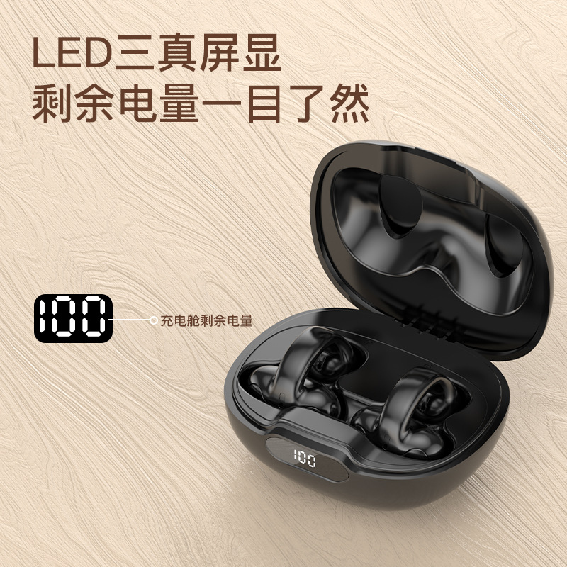 S518 Cross-Border Hot Wireless Bluetooth Headset for Bone Conduction Clip-on S03 Non-in-Ear New Sports Private Model