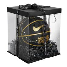 装篮球的礼盒篮球包装盒透明正方形男女节日生日礼物空礼品盒