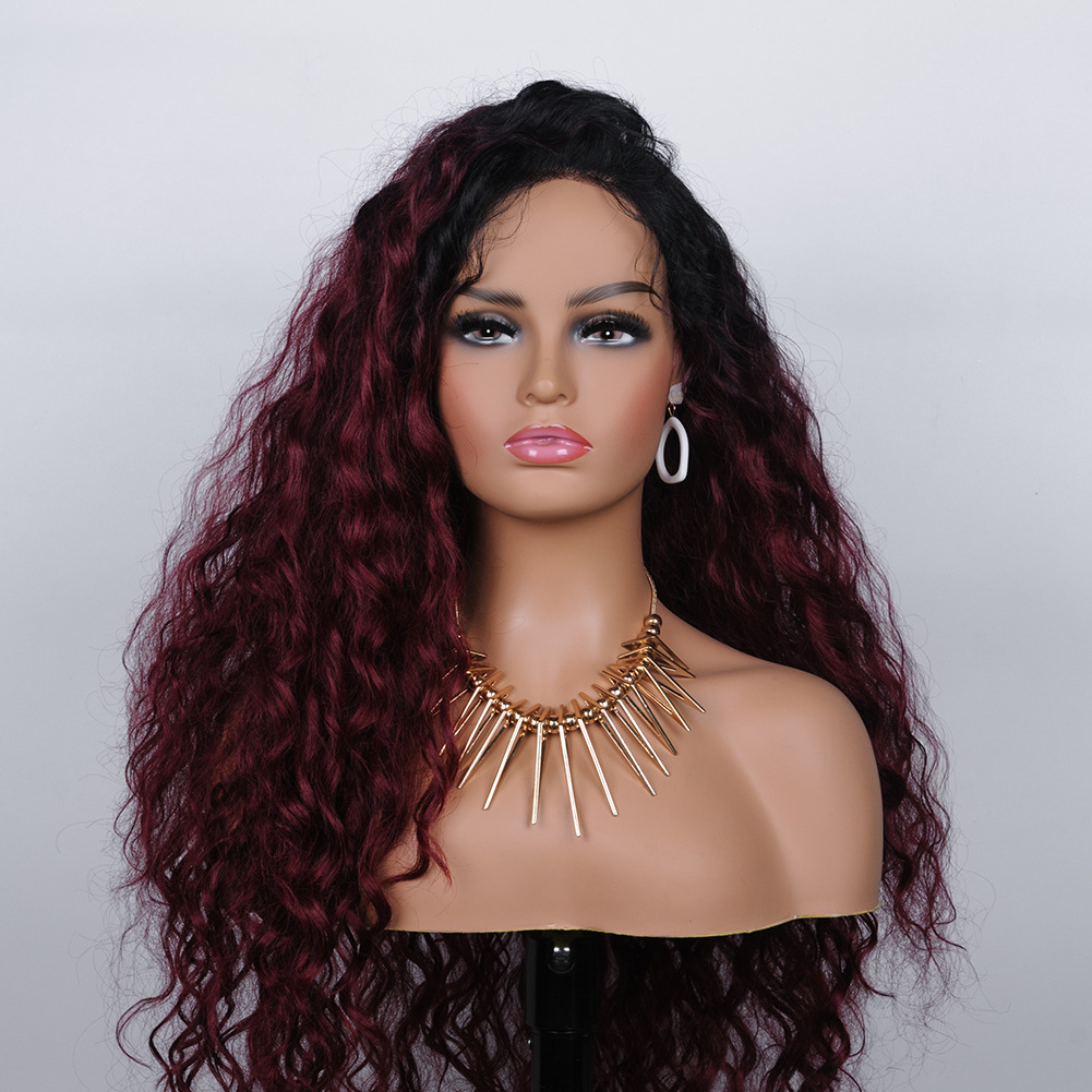 新款双肩模特头 半身模特人偶道具 假发头套首饰展示欧美头模