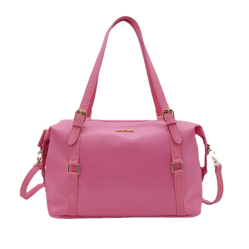 mango包包女西班牙单牛津布斜挎包大容量手提包单肩包尼龙布包