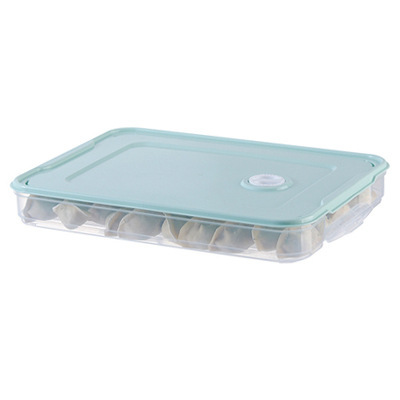 Household Refrigerator Dumpling Storage Box Multi-Layer Stackable Non-Grid Chaos Egg Storage Box Food Quick-Frozen Crisper