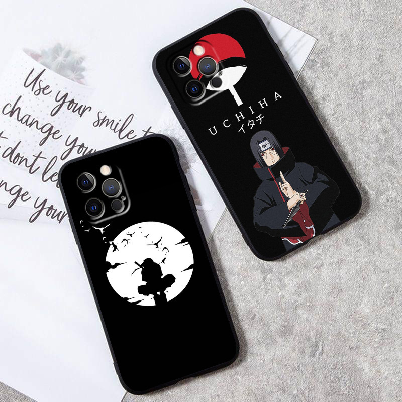 卡通15动漫火影忍者苹果手机壳暗酷适用手机壳日韩欧美黑色苹果其-阿