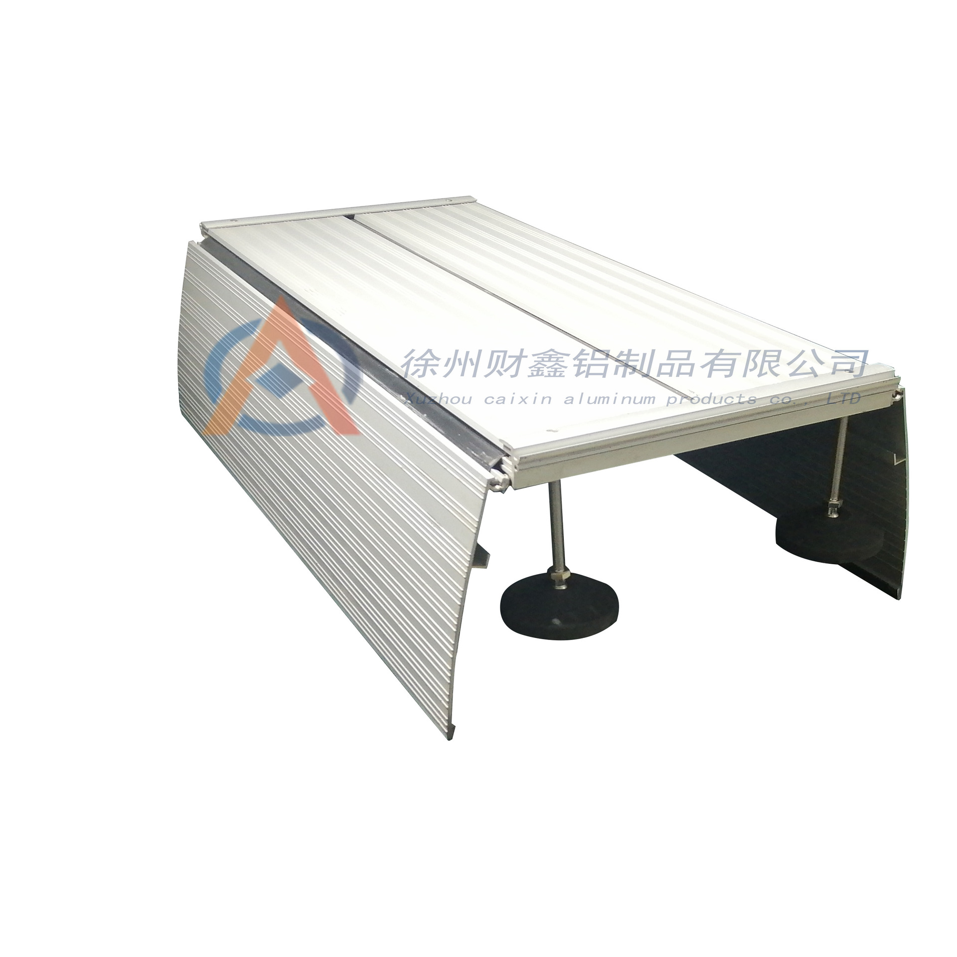 无障碍坡道铝合金通道 移动折叠上台阶垫斜坡板 平板推车装车