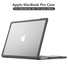 适用苹果笔记本2023MacBook Air15电脑保护套透明散热磨砂防摔壳