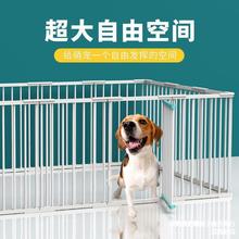 狗笼子猫笼别墅大中小型犬宠物围栏狗狗围栏栅栏室内隔离门栏铁笼