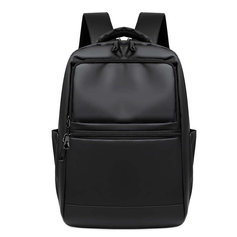 Cross-Border Men's Lightweight Backpack Casual Business Backpack Commuter Computer Bag Multi-Compartment Gift Printed Logo