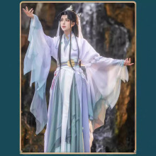 天官赐福风师青玄cos服装风师娘娘雨师古装汉服风师女相假发cos