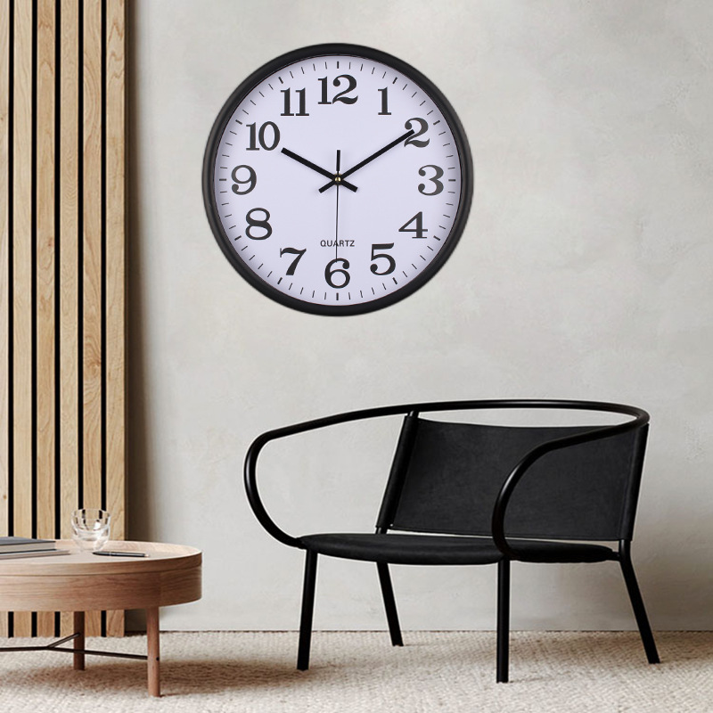 Modern Minimalist Wall Clock Living Room Bedroom Office Clock Mute Cartoon Modern Creative Pocket Watch Quartz Clock Wholesale