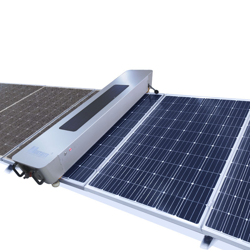 北京源头厂家太阳能板光伏系统自动清洗机器人清洁清扫光伏板单晶